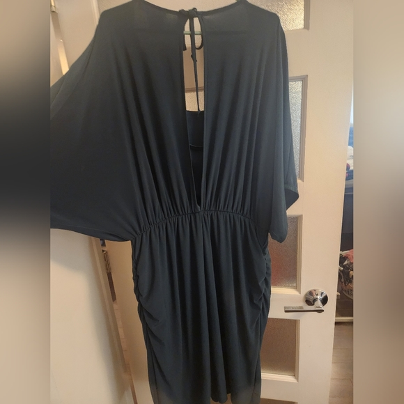 3x , green , dress - Picture 4 of 6